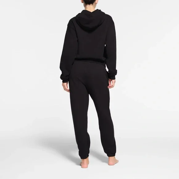 NWT KIM KARDASHIAN x SKIMS x COTTON FLEECE JOGGER SET - Picture 3 of 5